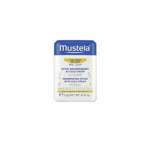 Mustela stick nutriente cold cream viso e labbra 9,2 g per pelle secca e sensibile di neonati e bambini
