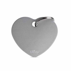 Cerca Offerte di my family medaglietta cuore (l) alluminio grigio (ref. mfb67) e acquista online