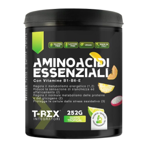 Mylab nutrition t rex aminoacidi essenziali integratore gusto tropicale 252g