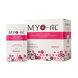 myo-ac pharcos 20 bustine 4,7g bugiardino cod: 977444506 