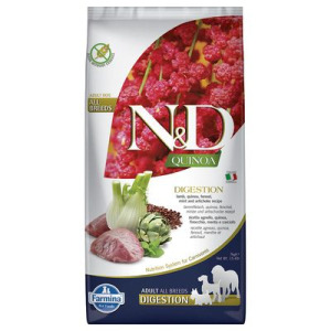 N&d quinoa canine weight management lamb quinoa broccoli and asparagus adult all breeds 7 kg