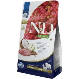 Cerca Offerte di N&d quinoa senior agnello - alimento completo per cani senior di taglia media e grande 7 kg e acquista online