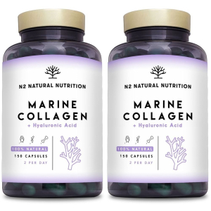 Cerca Offerte di n2 natural nutrition marine collagen 150 capsule set da 2 2x105 g caps e acquista online