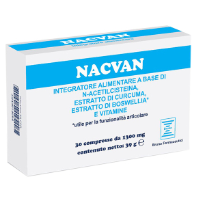 Cerca Offerte di nacvan integratore per la funzionalità articolare 30 compresse e acquista online
