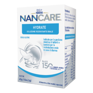 nancare hydrate 10 bustine bugiardino cod: 944348453 