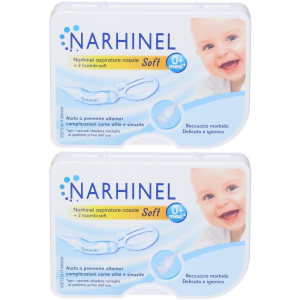 Cerca Offerte di narhinel aspiratore nasale neonati e bambini con 2 ricambi 2x1 st e acquista online