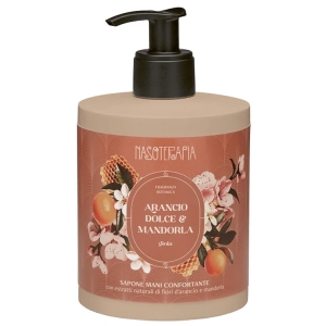 Cerca Offerte di Nasoterapia arancio dolce e mandorla sapone mani riequilibrante ed emolliente, 500 ml e acquista online