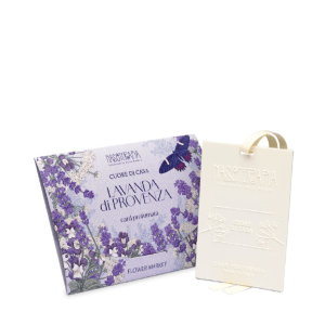Nasoterapia - cuore di casa flower market card profumate lavanda confezione 10 pezzi