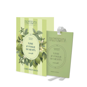 Cerca Offerte di nasoterapia - cuore di casa flower market card profumate lime e foglie di menta confezione 10 pezzi e acquista online