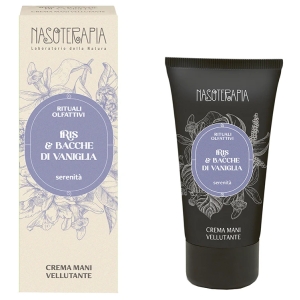 Cerca Offerte di Nasoterapia rituali olfattivi iris e bacche di vaniglia crema mani vellutante per la pelle secca, 50 ml e acquista online