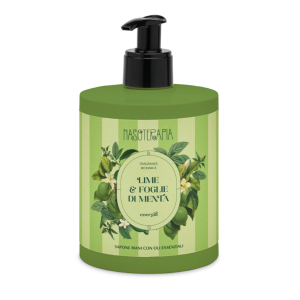 Cerca Offerte di nasoterapia - sapone mani lime e foglie di menta confezione 500 ml e acquista online
