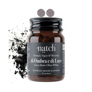 Cerca Offerte di natch di ombra e di luce carbone detox ultra white dentifricio naturale 85 tavolette e acquista online