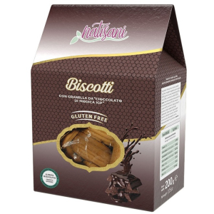 Cerca Offerte di natisani biscotti con granella di cioccolato modica igp senza glutine 200 grammi e acquista online