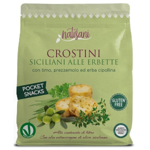 Cerca Offerte di natisani crostini siciliani alle erbette senza glutine 50 grammi e acquista online