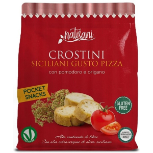 Cerca Offerte di natisani crostini siciliani gusto pizza senza glutine 50 grammi e acquista online