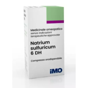 natrium sulfuricum*6dh 200cpr bugiardino cod: 046902019 