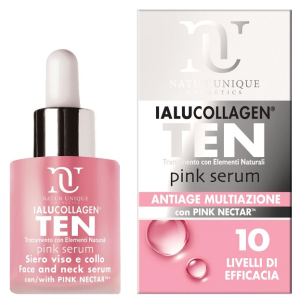 Cerca Offerte di natur unique ialucollagen ten pink siero multiazione antiage viso collo 5ml e acquista online
