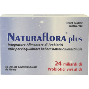 naturaflora plus 60 capsule bugiardino cod: 921394235 