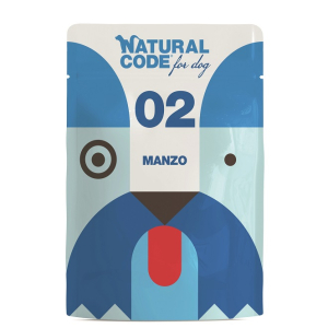 Cerca Offerte di natural code 02 manzo cani adulti busta 300g e acquista online