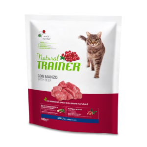 Cerca Offerte di natural trainer adult con manzo per gatti adulti 300g 691c e acquista online