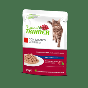 Cerca Offerte di natural trainer gatto adult con tonno bocconcini in salsa 85g trainer natural e acquista online
