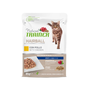 Cerca Offerte di natural trainer gatto hairball adult con pollo bocconcini in salsa 85g trainer natural e acquista online