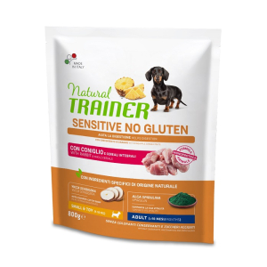 Cerca Offerte di natural trainer sensitive no gluten small & toy adult con coniglio per cani toy 800g 691c e acquista online