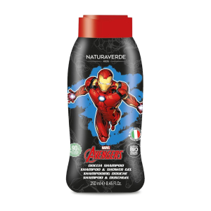 Naturaverde avengers doccia shampoo bambini iron man 250ml