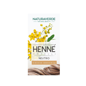 Naturaverde henn&eacute; neutro tinta capelli vegetale rivitalizzante 100g