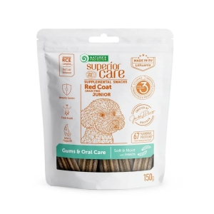 Cerca Offerte di Nature's protection superior care dog snack red coat grain free gums&oral care insects junior all breed 150 g e acquista online