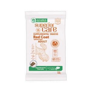 Cerca Offerte di Nature's protection superior care dog snack red coat hypo oral care grain free salmon 150 g e acquista online