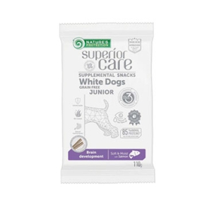 Cerca Offerte di Nature's protection superior care dog snack white junior brain development grain free salmon 110 g e acquista online