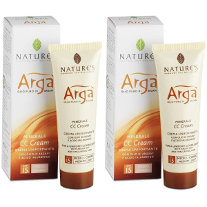 Cerca Offerte di nature's argà cc cream viso uniformante medio chiaro 2x50 ml crema e acquista online