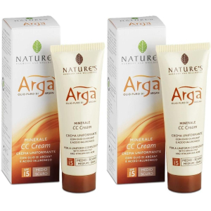 Cerca Offerte di nature's argà cc cream viso uniformante medio scuro 2x50 ml crema e acquista online