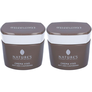 Cerca Offerte di nature's hematite crema viso antiage e dopobarba set da 2 2x50 ml crem e acquista online