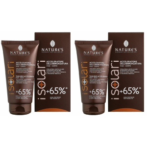 Cerca Offerte di nature's i solari acceleratore abbronzatura set da 2 2x150 ml crema e acquista online