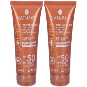 Cerca Offerte di nature's i solari crema viso corpo spf 50 75 ml edizione limitata trav e acquista online