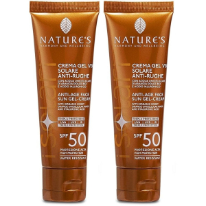 Cerca Offerte di nature's isolari crema-gel viso solare antirughe spf50 set da 2 2x50 e acquista online