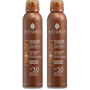 Cerca Offerte di nature's isolari solare spray trasparente spf 30 set da 2 2x200 ml set e acquista online