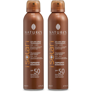 Cerca Offerte di nature's isolari solare spray trasparente spf 50 set da 2 2x200 ml sp e acquista online