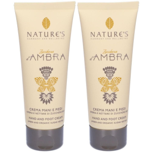 Cerca Offerte di nature's zucchero d'ambra crema mani e piedi 2x75 ml e acquista online