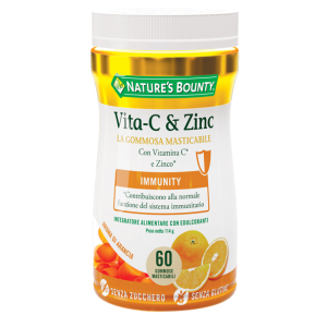 nature s b vita-c&zinc 60gomm bugiardino cod: 944657182 