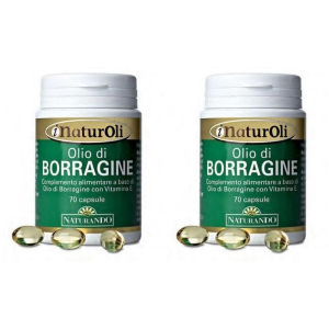 Cerca Offerte di naturoli olio di borragine 70 softgel 2x70 pz capsule morbide e acquista online