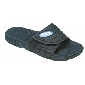 scholl® nautilus ciabatta in pvc colore blu bugiardino cod: 922438015 