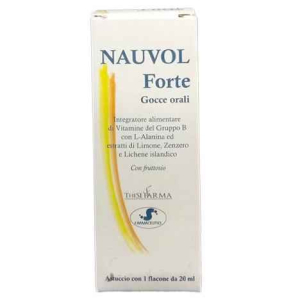 nauvol forte gocce 20ml bugiardino cod: 938990948 