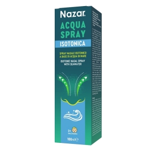 Cerca Offerte di Nazar - acqua spray isotonica a base di acqua di mare confezione 100 ml e acquista online