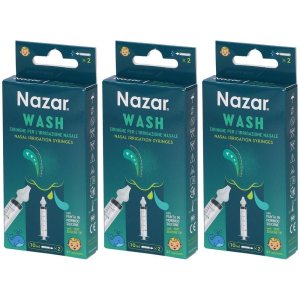 Cerca Offerte di nazar wash siringa irrigazione nasale 3x2 st e acquista online