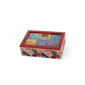 Neavita cofanetto legno bio bordeaux 30 tisane assortite