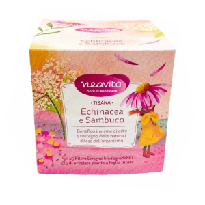 neavita tisana echinacea e sambuco, 15 bugiardino cod: 983330085 