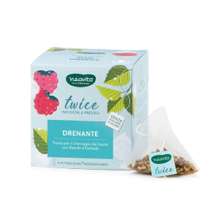Cerca Offerte di neavita twice - drenante tisana a freddo drenaggio dei liquidi con betulla e karkadè, 15 filtroscrigno e acquista online